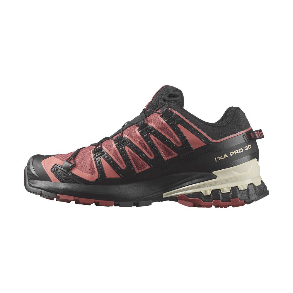 Salomon XA PRO 3D V9 GTX - Chaussures trail Femme cow hide/black/faded rose