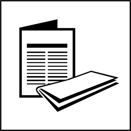 Panneau d'information - Kiosque à journaux - ISO 7001 - Gravoply