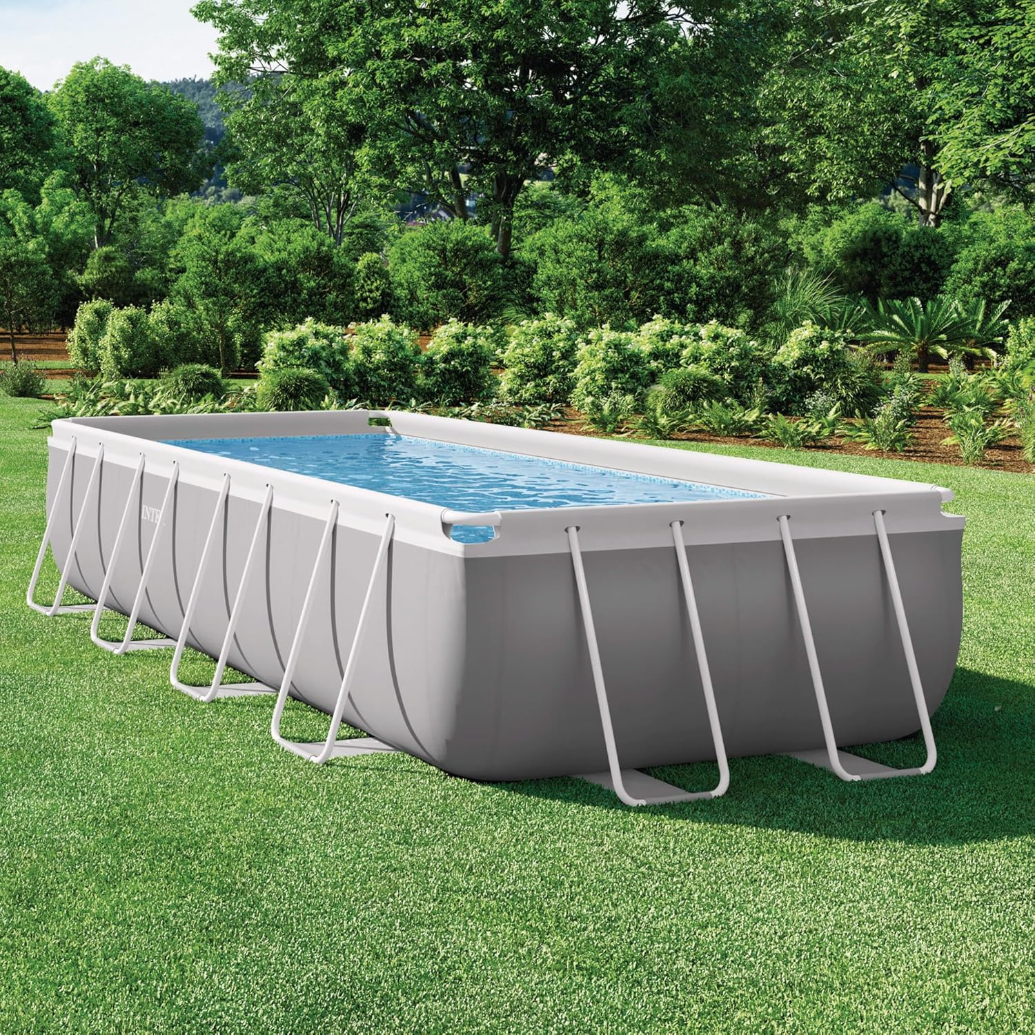 16Ft X 8Ft X 42In Prism Frame Rectangular Pool Set
