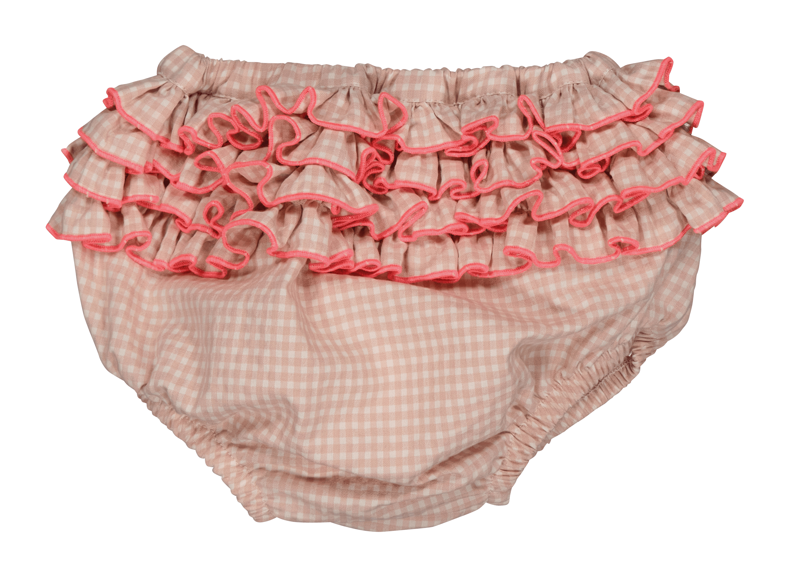 DAN - Bloomer vichy en coton mélangé| Rose