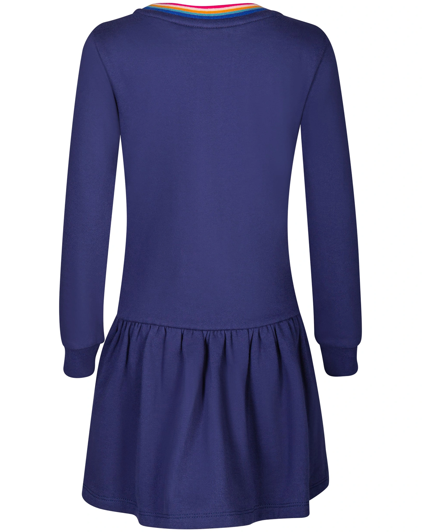 Langarmkleid HAPPY in navy