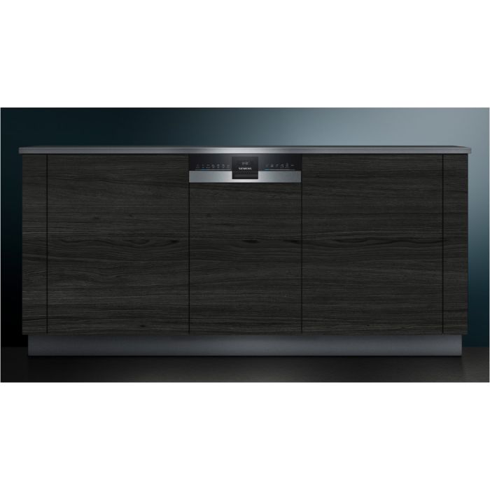 Siemens teilintegrierter Geschirrspüler iQ300 SR53HS64KE Edelstahl