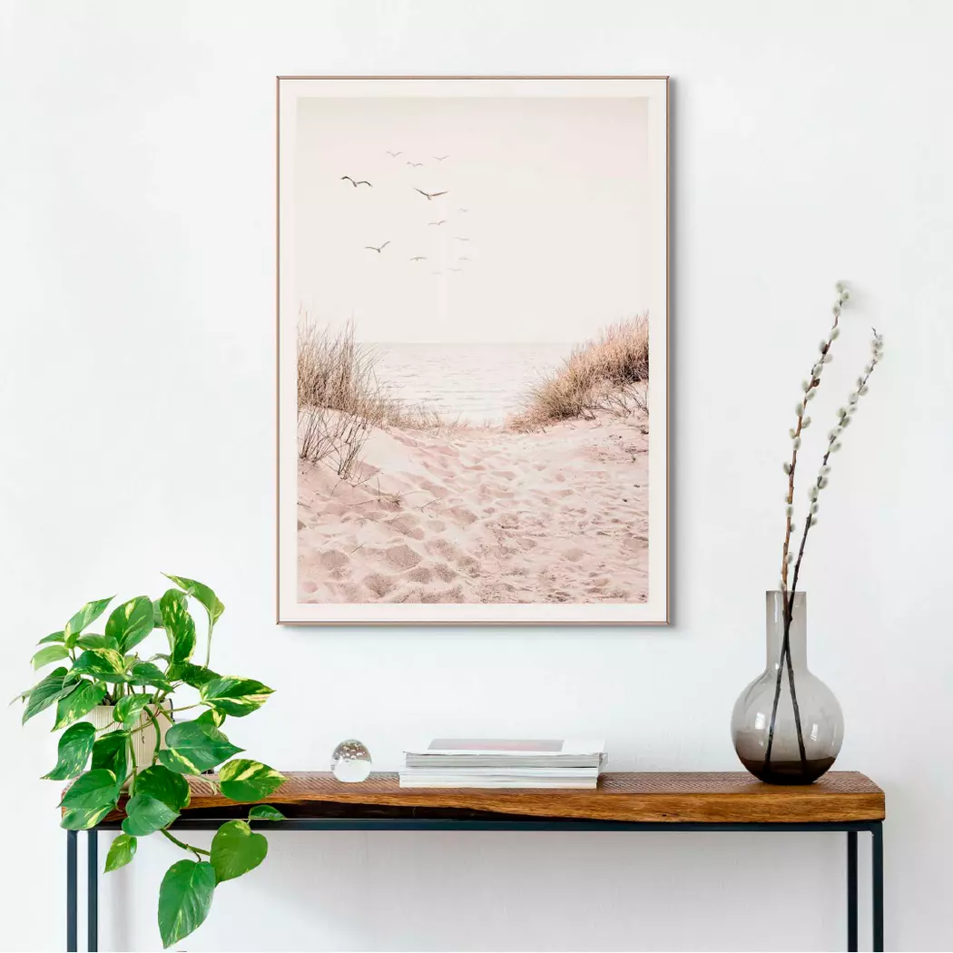 Wandbild 50 x 70 cm Dünenpfad