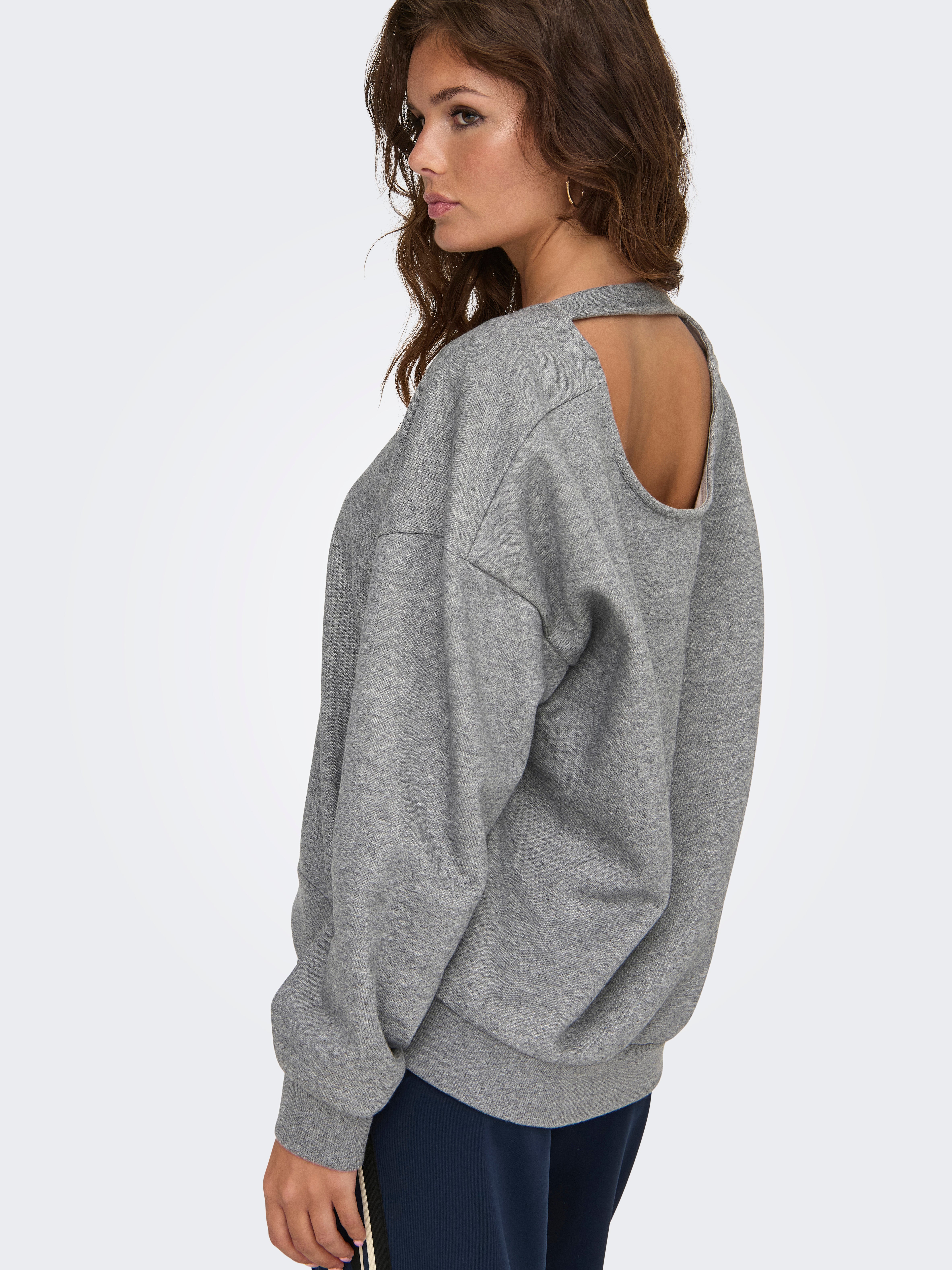ONLLARI Sweatshirt Medium Grey Melange
