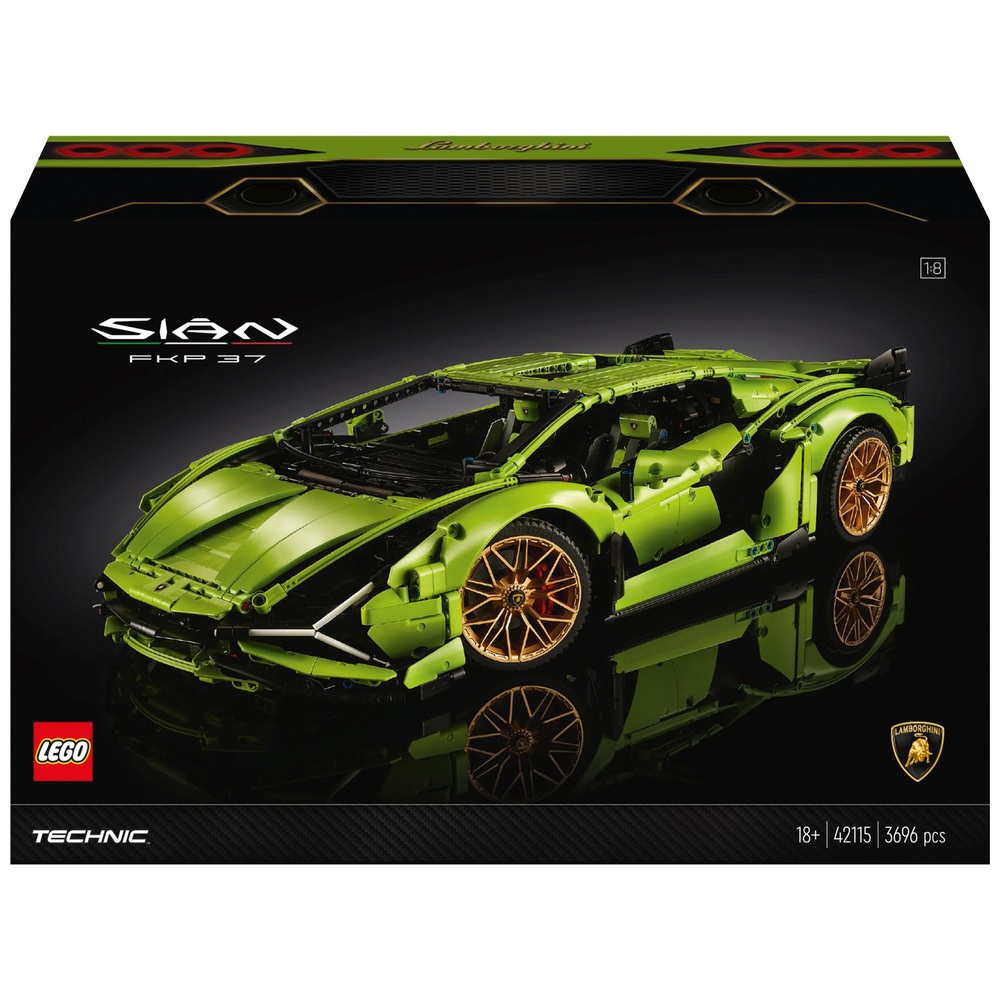LEGO Technic 42115 Lamborghini Sián FKP 37 Automodell für Erwachsene