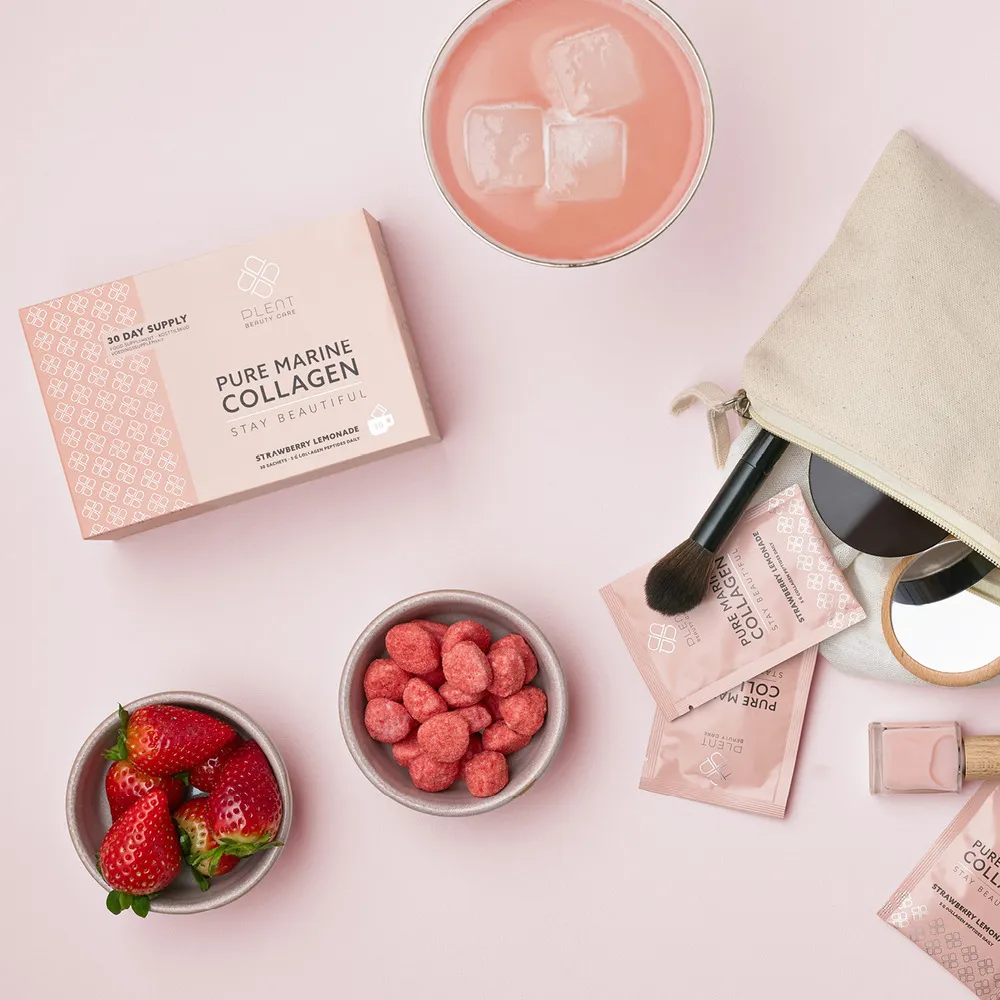 Plent Beauty Care Strawberry Lemonade - 30 sachets