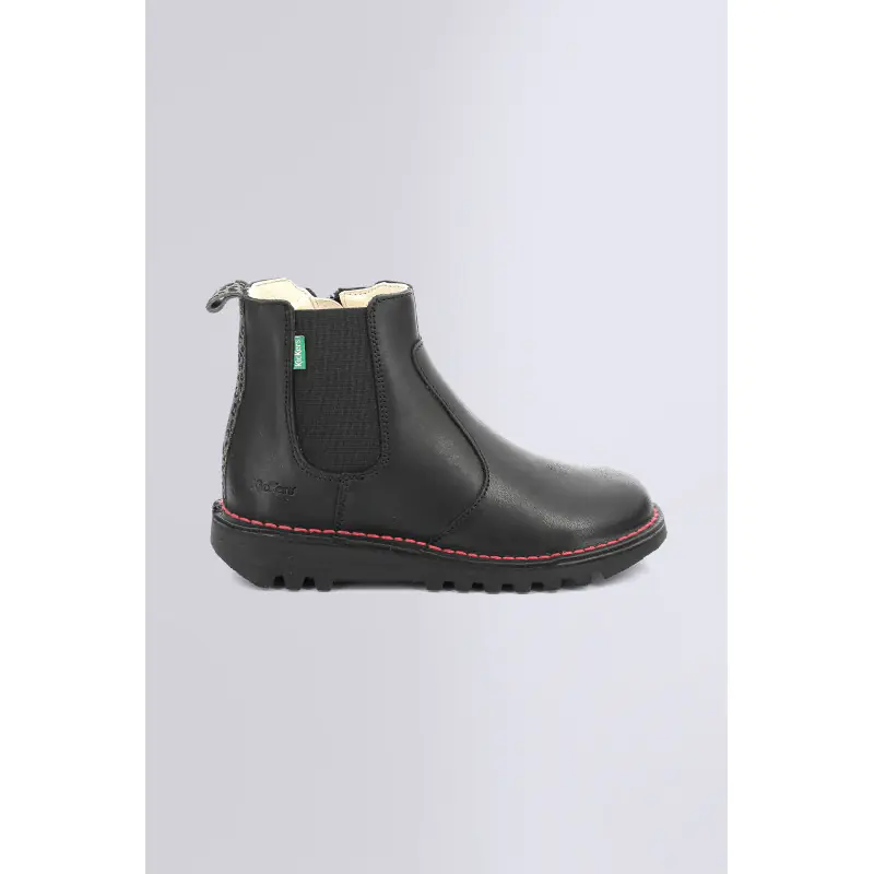 KICK YOTO KID NOIR BOOTS Cuir Fille