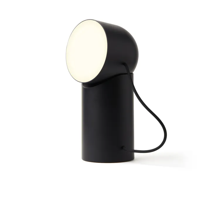 Lexon Lampe LED à poser Orbe | Noir