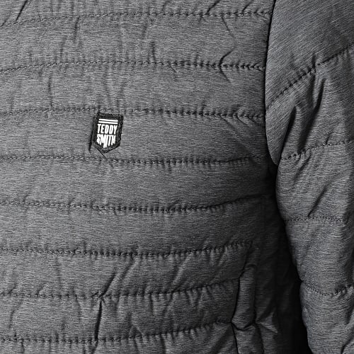 Veste Zippée Tomi Gris Anthracite Chiné