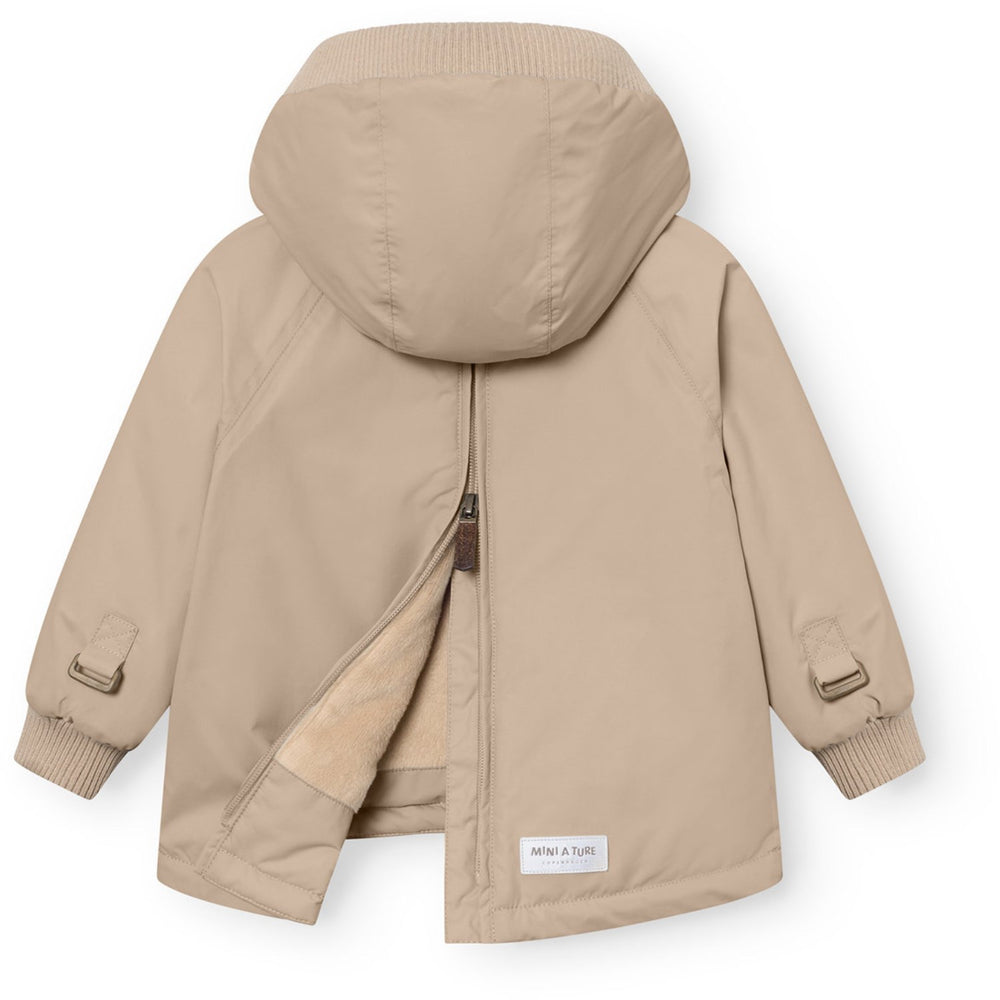 Køb Mini A ture Savannah Tan Matbabywen Fleece Lined Winter Anorak. GRS