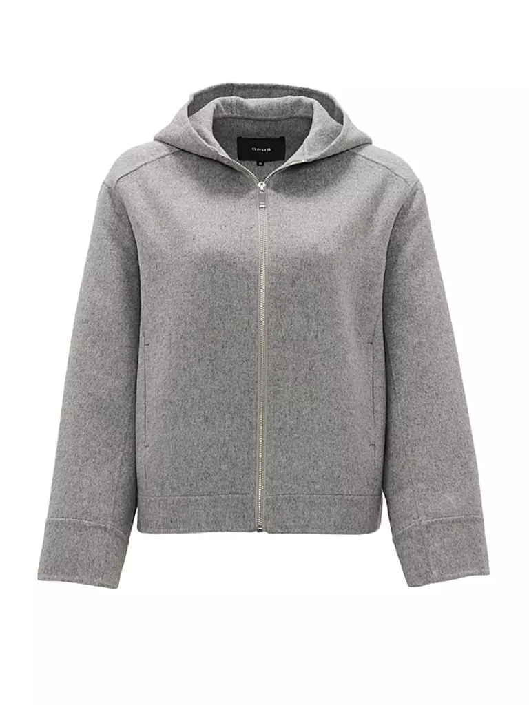 OPUS Wolljacke JETTY grau