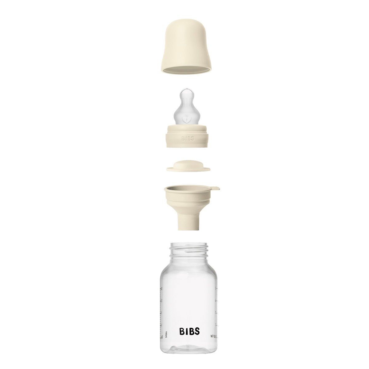 BIBSBIBS   Babyflasche Anti Colic Silikon ivory 150ml