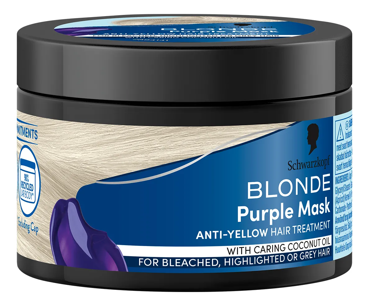 Schwarzkopf Blonde Purple Mask - 150 ml.