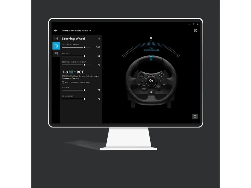 Logitech® | G923 - Rat og pedalsæt - kabling - for PC, Microsoft Xbox One