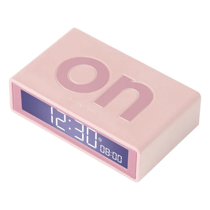 Lexon Réveil Flip+ | Rose