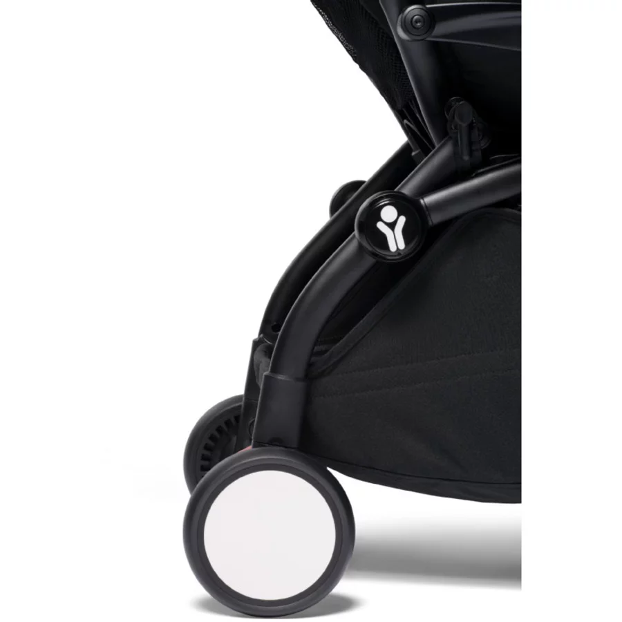 BABYZEN Kinderwagen YOYO2 0+ Black mit Liegewanne Navy Blue