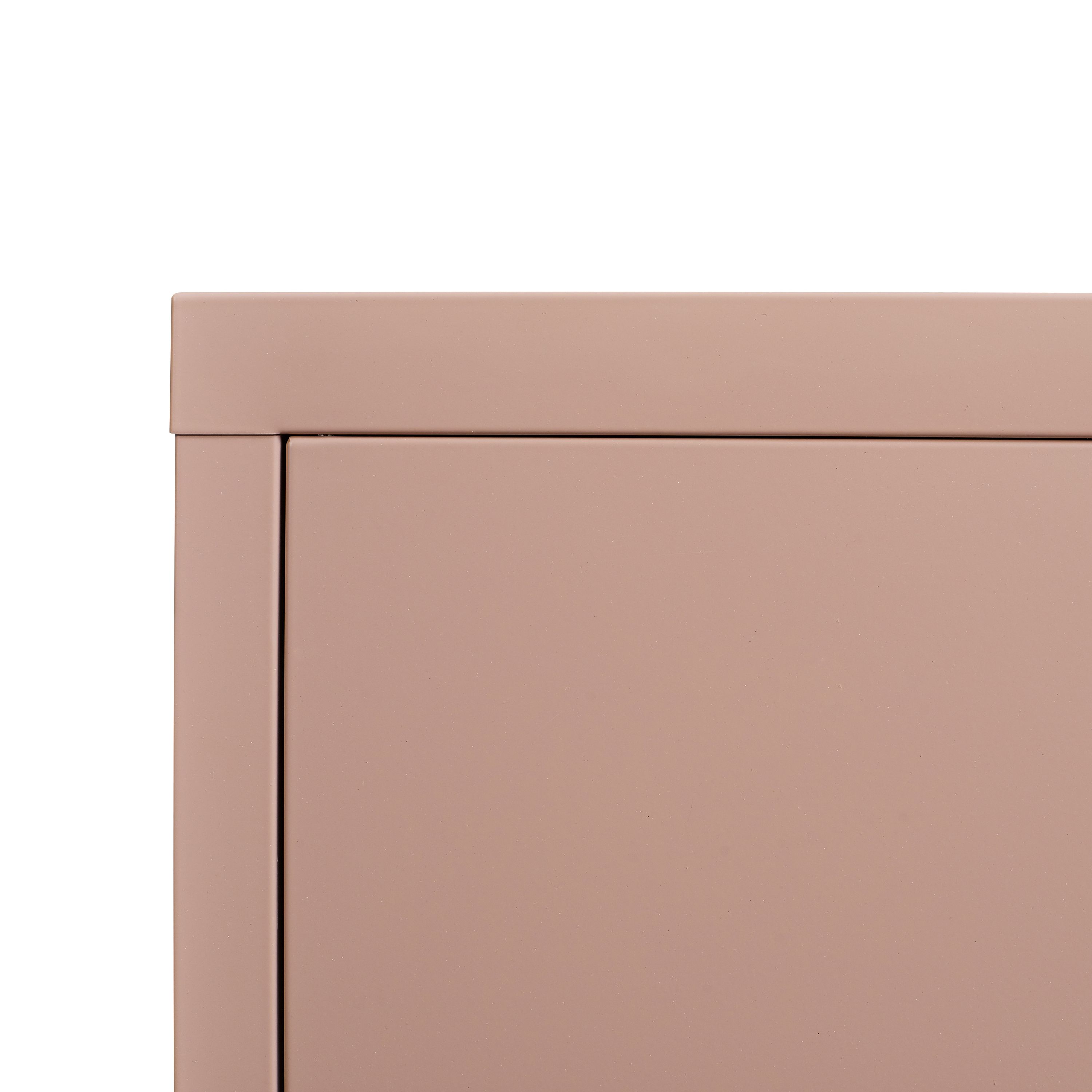 Sideboard Metall KLAUS 115 x 59 cm taupe