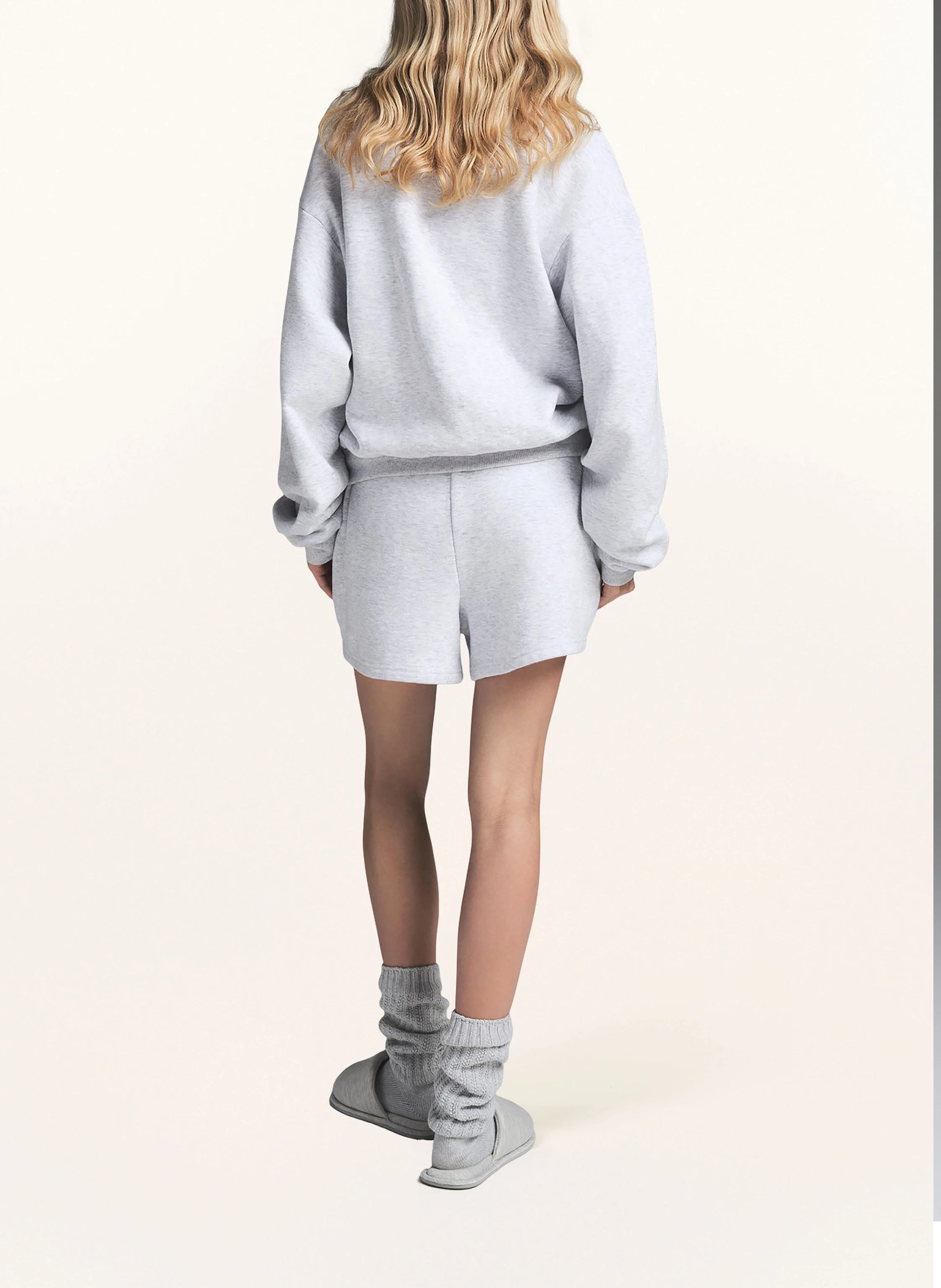 SKIMS Lounge-Sweatshirt COTTON FLEECE