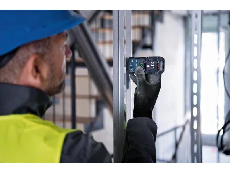 Bosch Professional Laser-Distanzmesser GLM 50-25 G 50 m Grüner Laser für ausgezeichnete Sichtbarkeit des Laserpunkts bei rauen Baustellenbedingungen