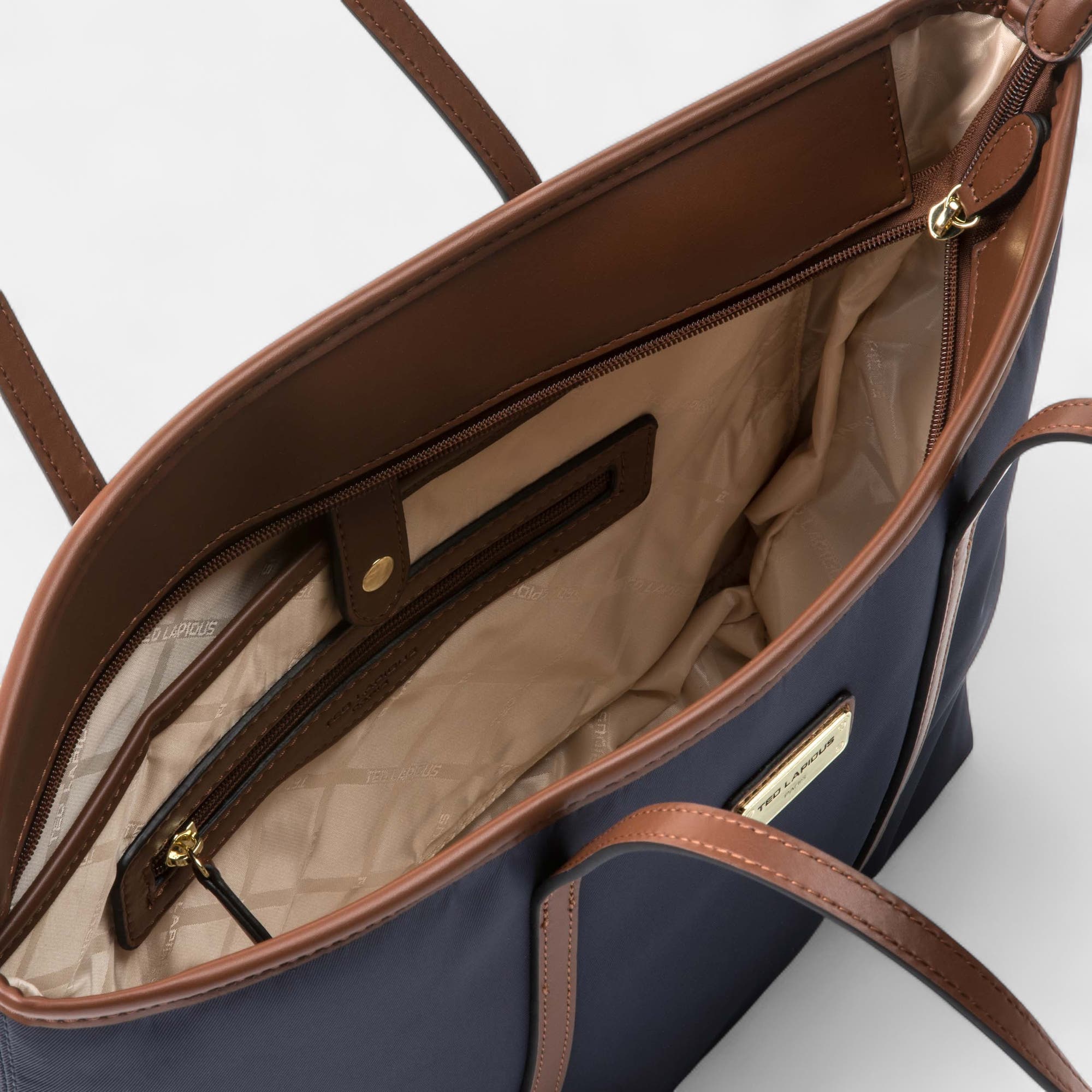 Sac de shopping bleu marine