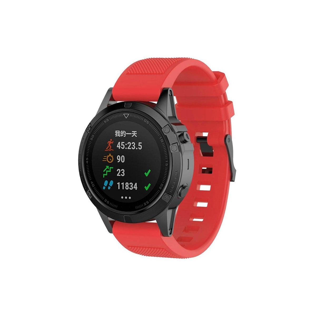 Sport armbånd GARMIN Forerunner 945 - Rød