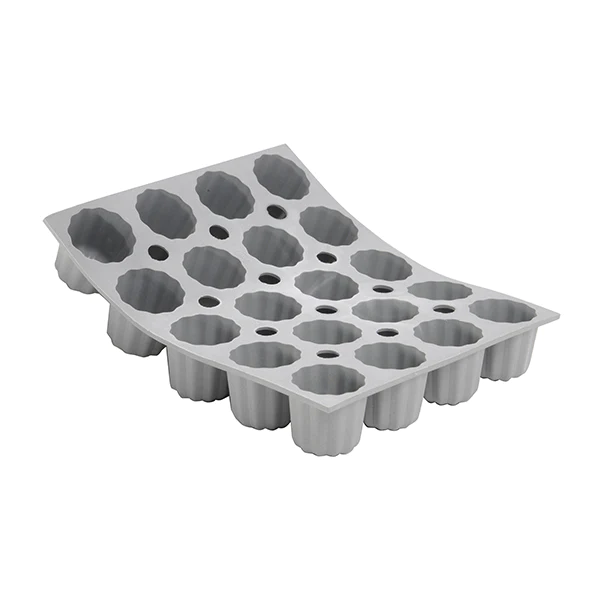 Elastomoule 20 mini-canelés De Buyer