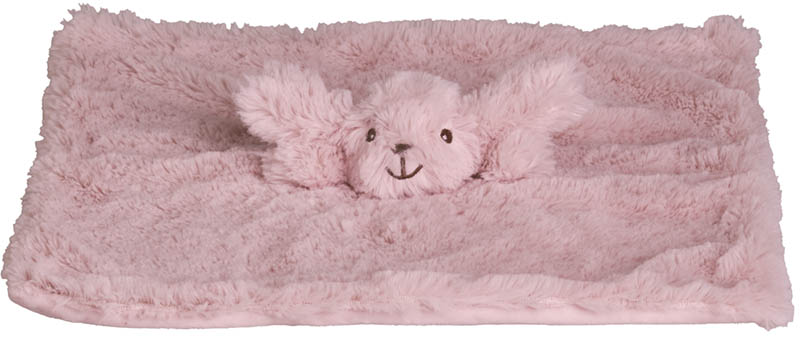 Polly koseklut 35x35 cm lys rosa