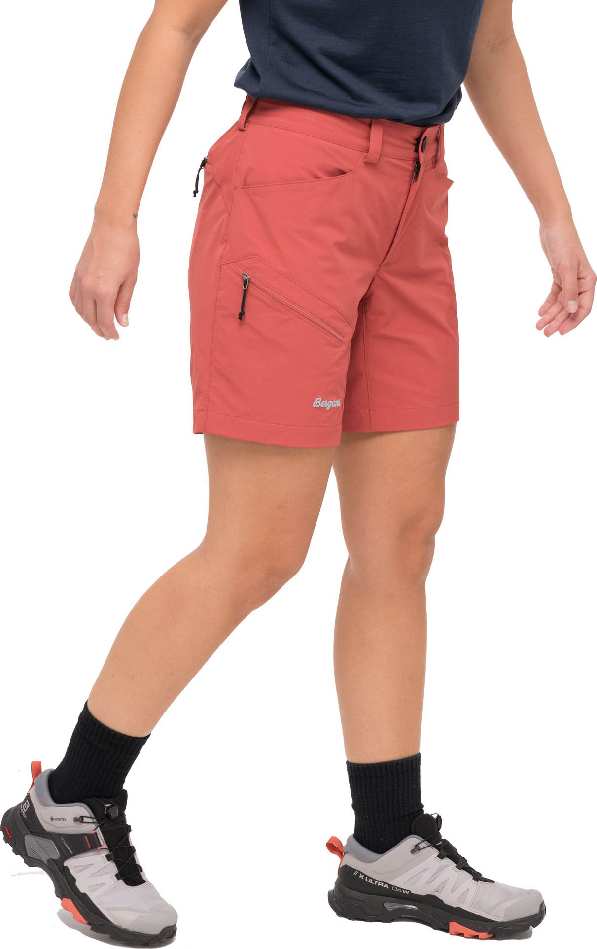 Vaagaa Light Softshell Shorts Dame Rusty Dust