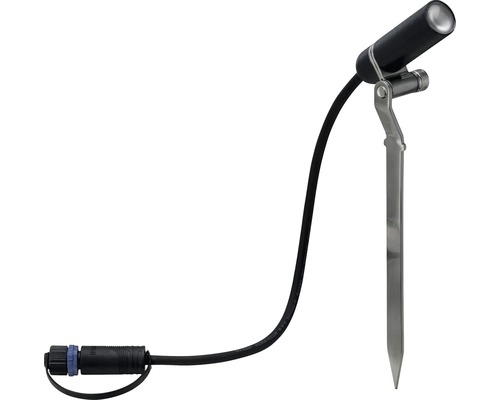 Paulmann Plug & Shine LED Tuinspot Uitbreidingsset IP65 3x2,5W 3x90 lm 3000K Plantini antraciet 230/24V 3 stuks