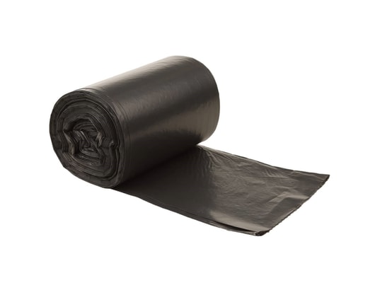 VIDAXL - Sacs poubelles 250 pcs noir 60 l