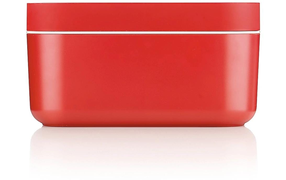 Eiswürfelbox RotEiswürfelschale mit dem Eisbox zur Herstellung und Aufbewahrung von Eiswürfeln