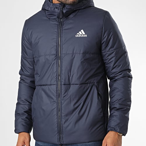 Doudoune Capuche BSC HG6270 Bleu Marine