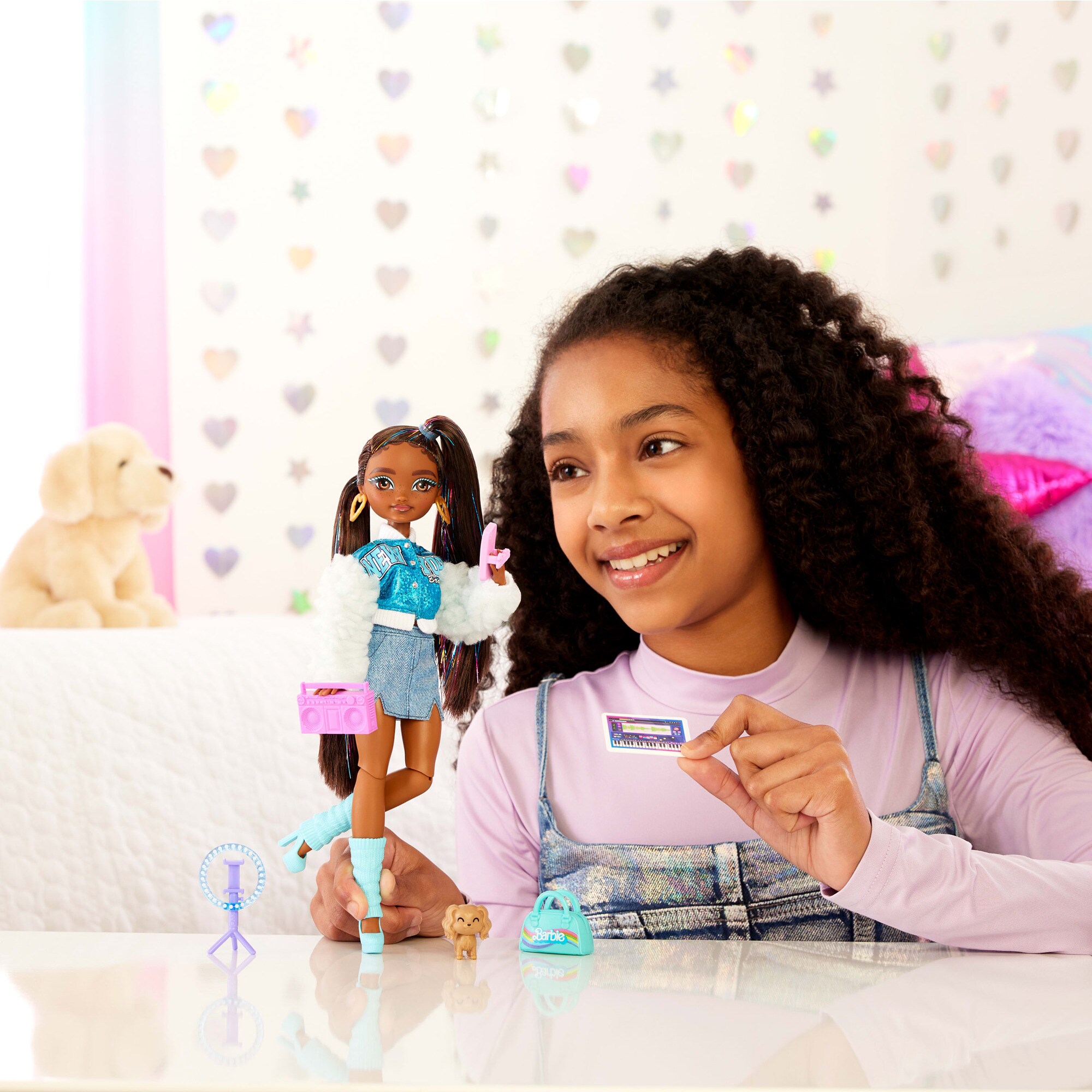 Mattel Puppe Barbie Dream Besties Brooklyn und Accessoires