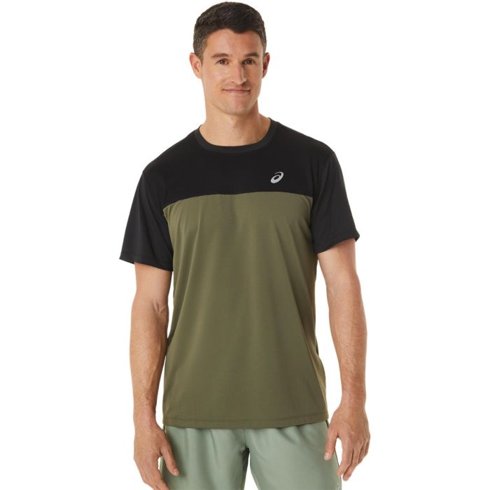 Asics Herre T-shirts Race SS Top Grøn