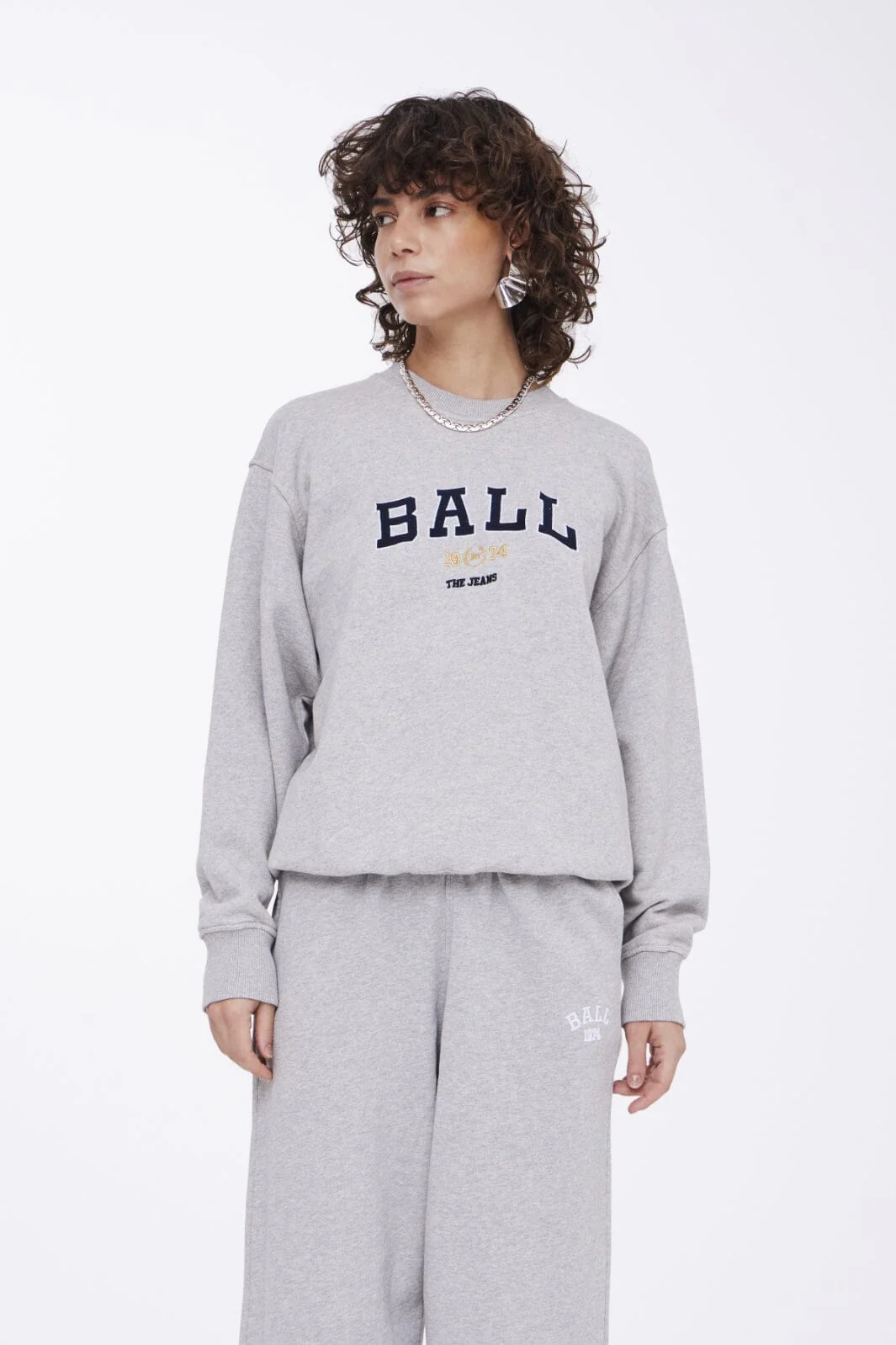 Ball Baltaylor Sweatshirt 204054 medium grey melange