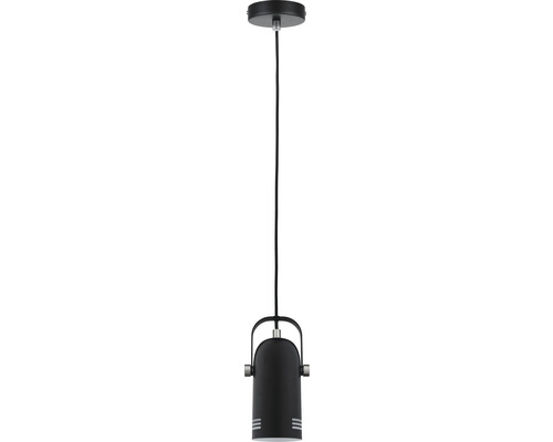 Plantenlamp, 1-lamp, HxØ 180x10 cm, zwart