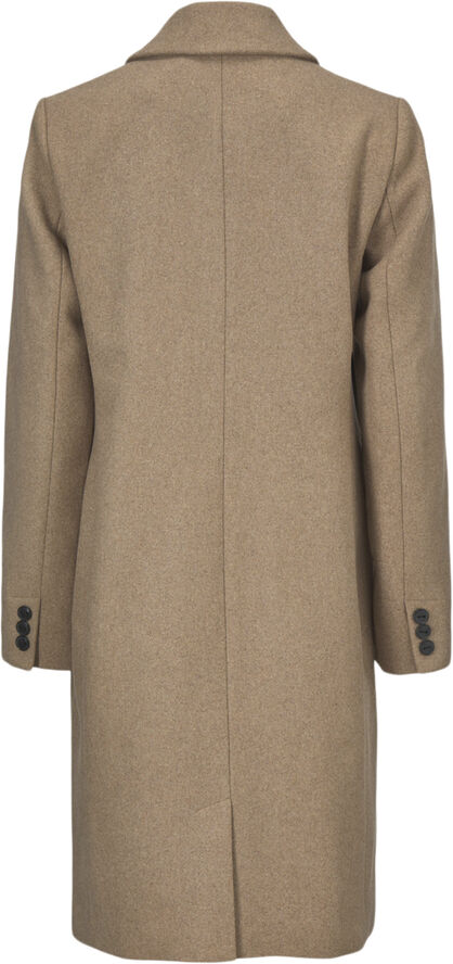 Modström Pamela Wool coat Brown sugar
