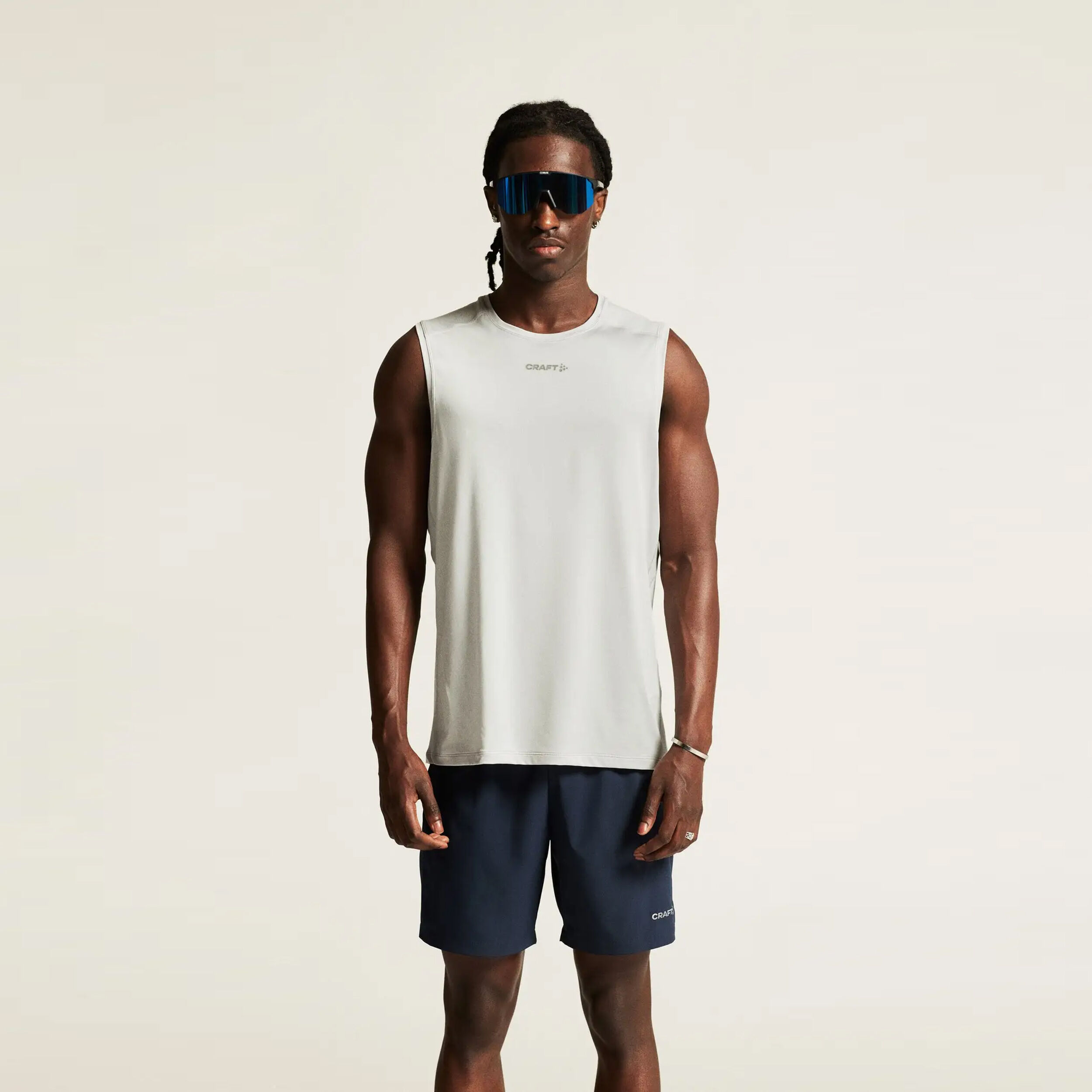 Craft ADV Essence Singlet 2 Débardeur Tank Top Hommes - Gris