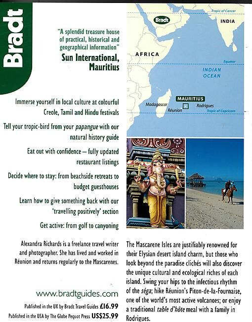 BRADT - BRADT MAURICE RODRIGUES EN ANGLAIS