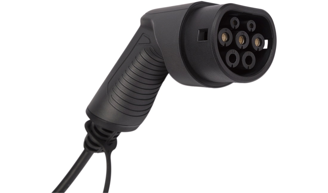 Ladekabel Type 2 - 16A 5m med LCD