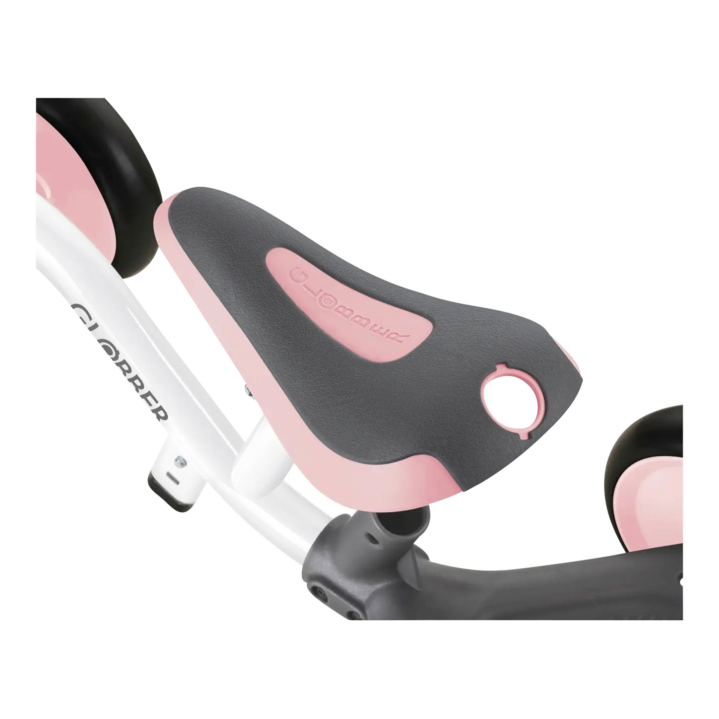 Globber 3in1 Lernrad weiß/pastellrosa