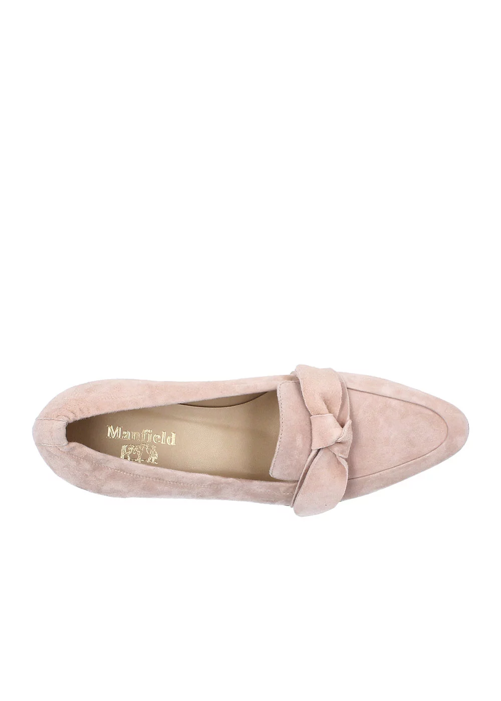 MOCASSIN SWINDON VELOURS ROSE