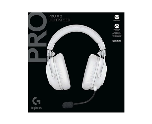 Logitech PRO X 2 LIGHTSPEED Wireless Gaming Headset - White