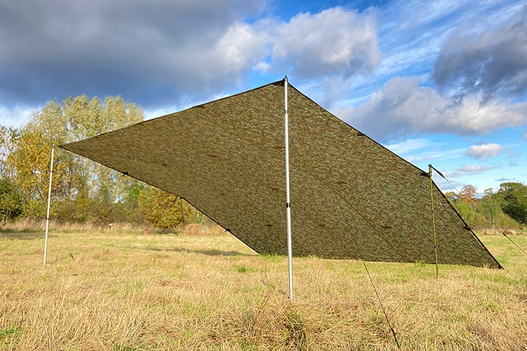 DD Hammocks Tarp 5x5m<br>Enorm tarp på hele 25m2!
