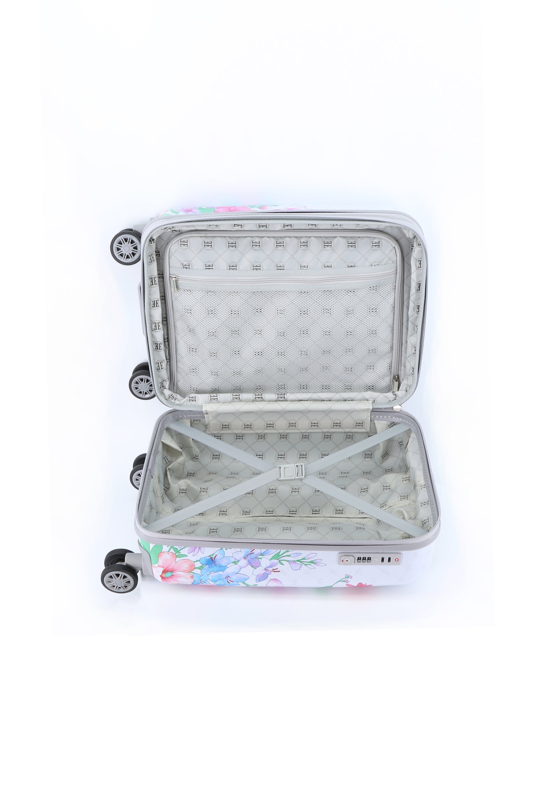 ELLE Bouquet 55 cm reiskoffer - White