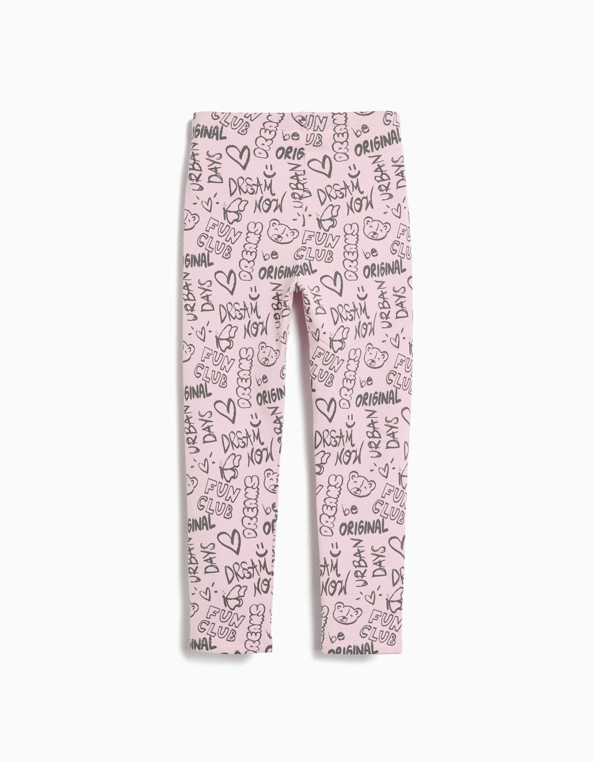 Leggings, Menina, Rosa Claro