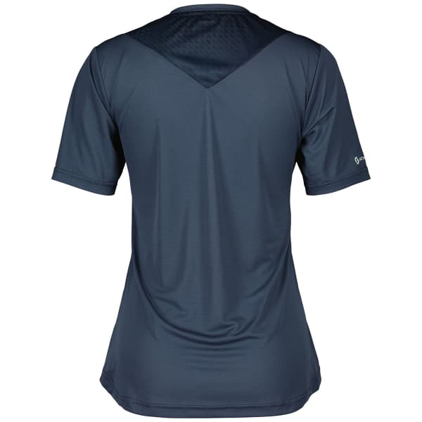 Maillot VTT SCOTT TEE W'S TRAIL FLOW SS METAL BLUE/FRESH GREEN