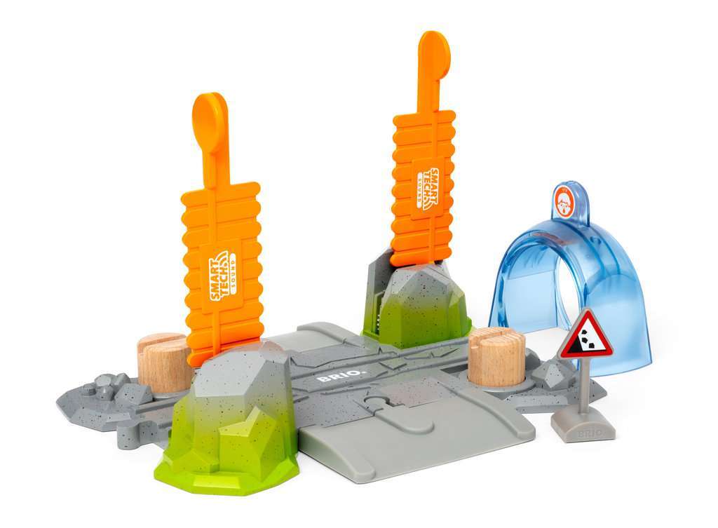 BRIO Spiel Smart Tech Sound Abenteuer-Bahnübergang