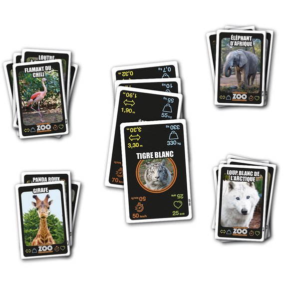Une saison au zoo - jeu de cartes