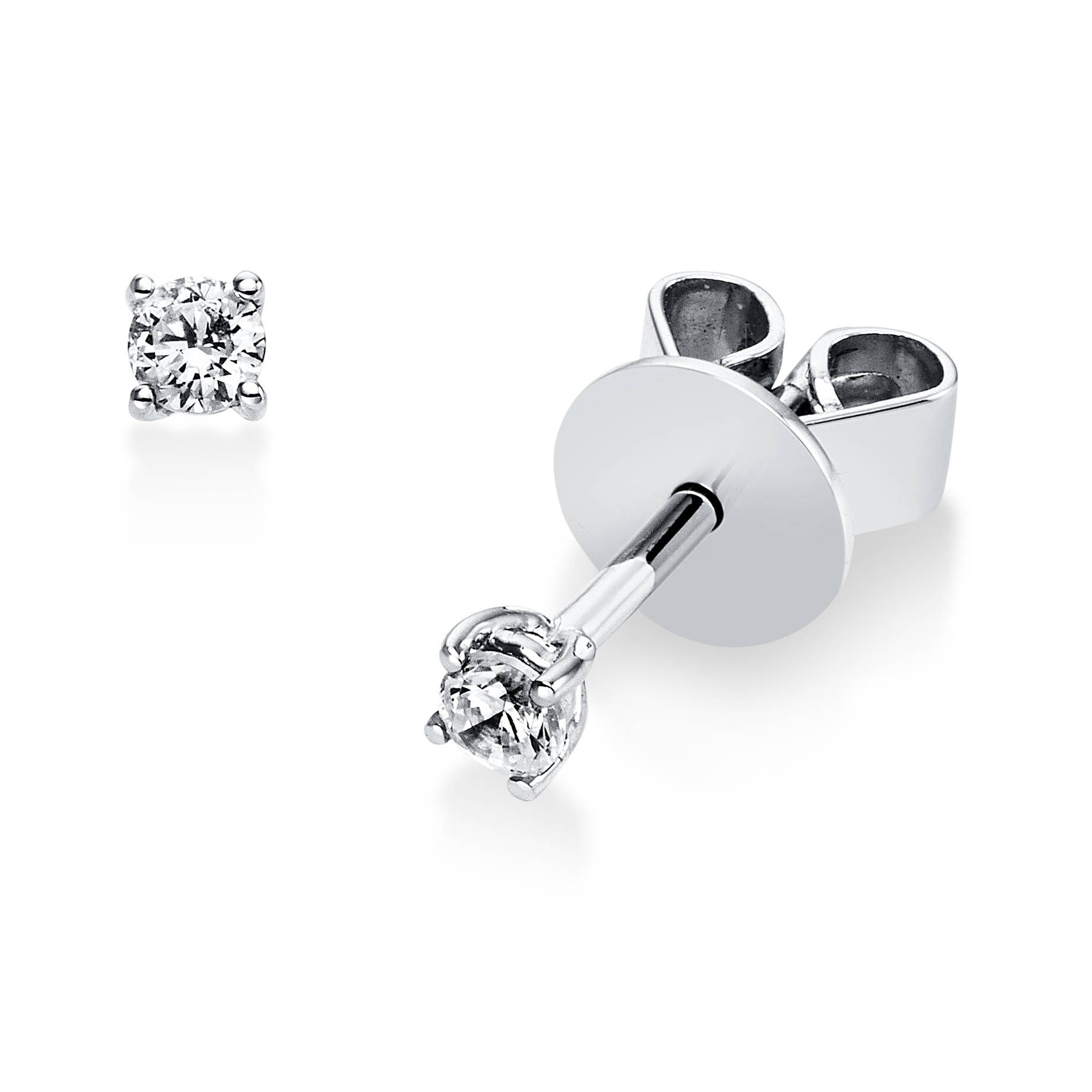 Diamond Group| Damen Ohrstecker Solitaire